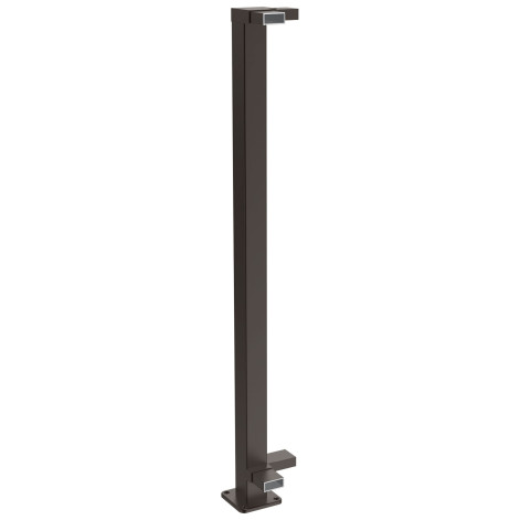 ALPOBL 000001 ProtectorAl Corner Balustrade Post 1.Satin Black Night Sky