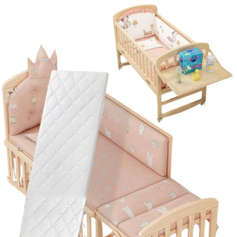 Baby Wooden CoSleeper Bed 20250113011500